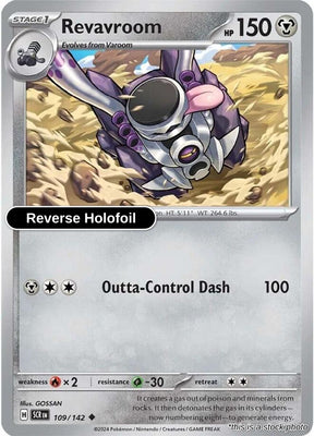 Revavroom - 109/142 - [SCR - SV07: Stellar Crown] - Reverse Holofoil