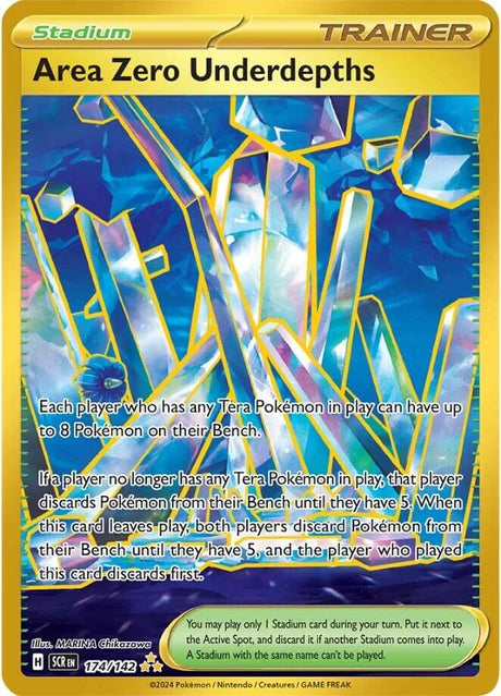 Area Zero Underdepths - 174/142