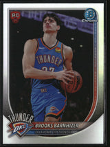 Brooks Barnhizer 2025-26 Bowman Chrome Rookie Red RC Logo #BRR-45