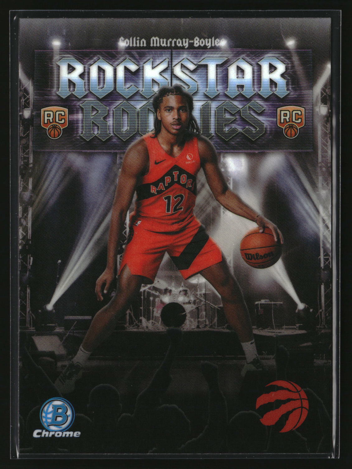 Collin Murray-Boyles 2025-26 Bowman Rockstar Rookies Refractor #RR-9