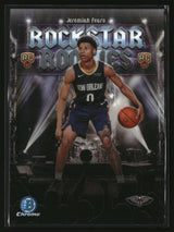 Jeremiah Fears 2025-26 Bowman Rockstar Rookies Refractor #RR-7