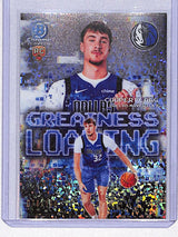 Cooper Flagg 2025-26 Bowman Greatness Loading Mini-Diamond Refractor #GL-1 #/150