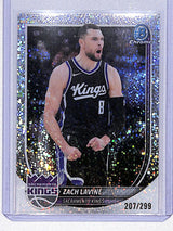 Zach LAVine 2025-26 Bowman Chrome Speckle Refractor #BCV-128 #/299