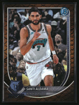 Santi Aldama 2025-26 Bowman Chrome Reptilian Refractor #BCV-200