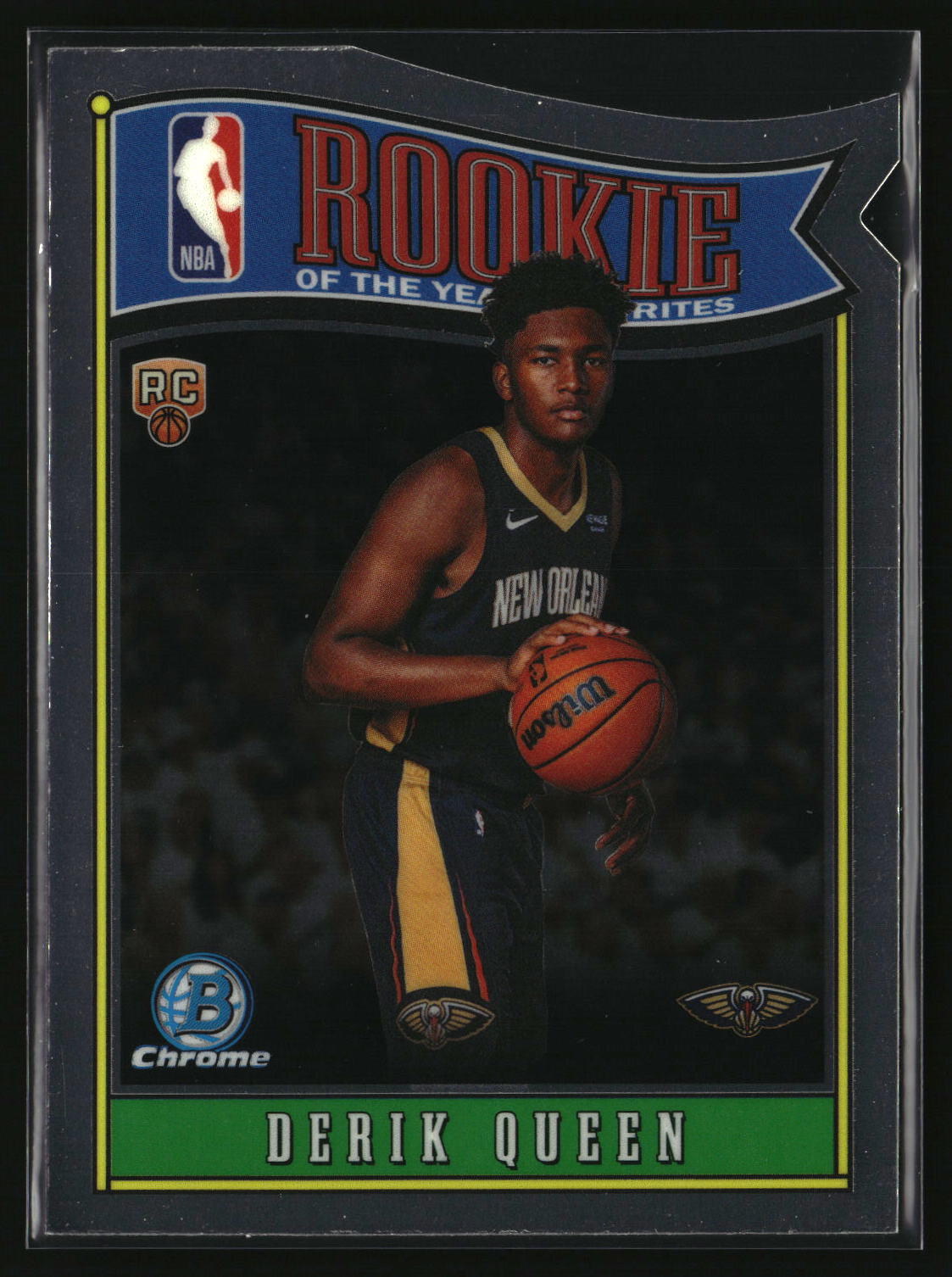 Derik Queen 2025-26 Bowman Rookie Of The Year Favorites #RY-13