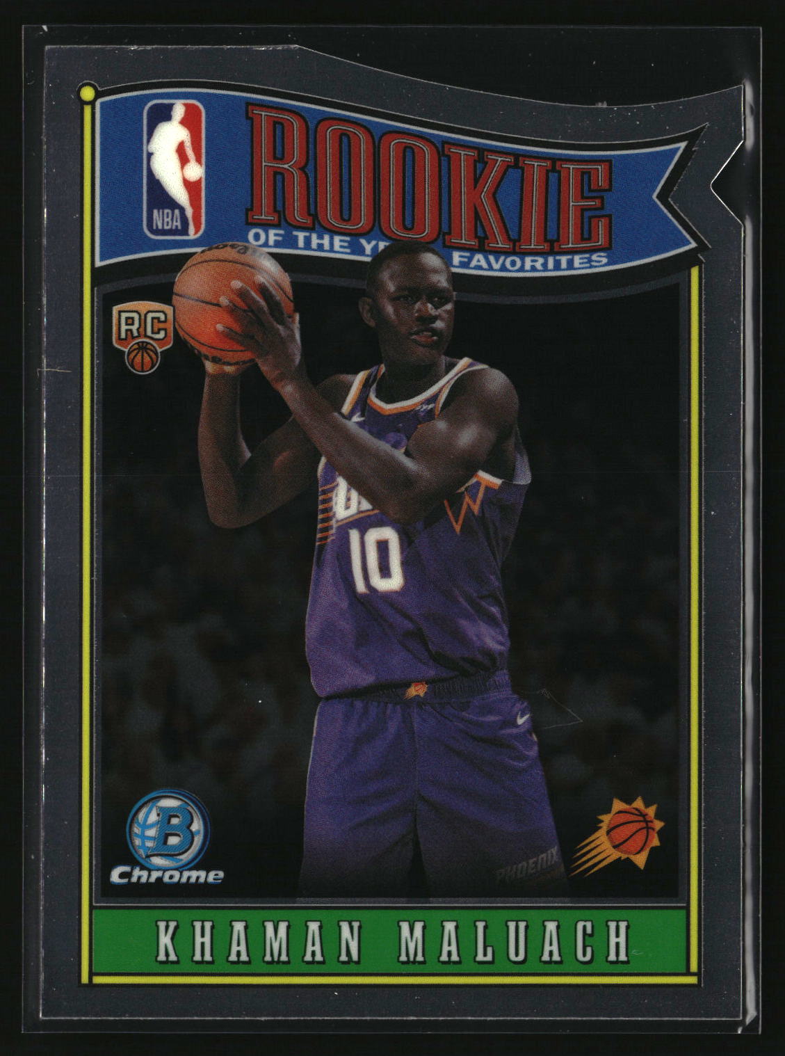 Khaman Maluach 2025-26 Bowman Rookie Of The Year Favorites #RY-10