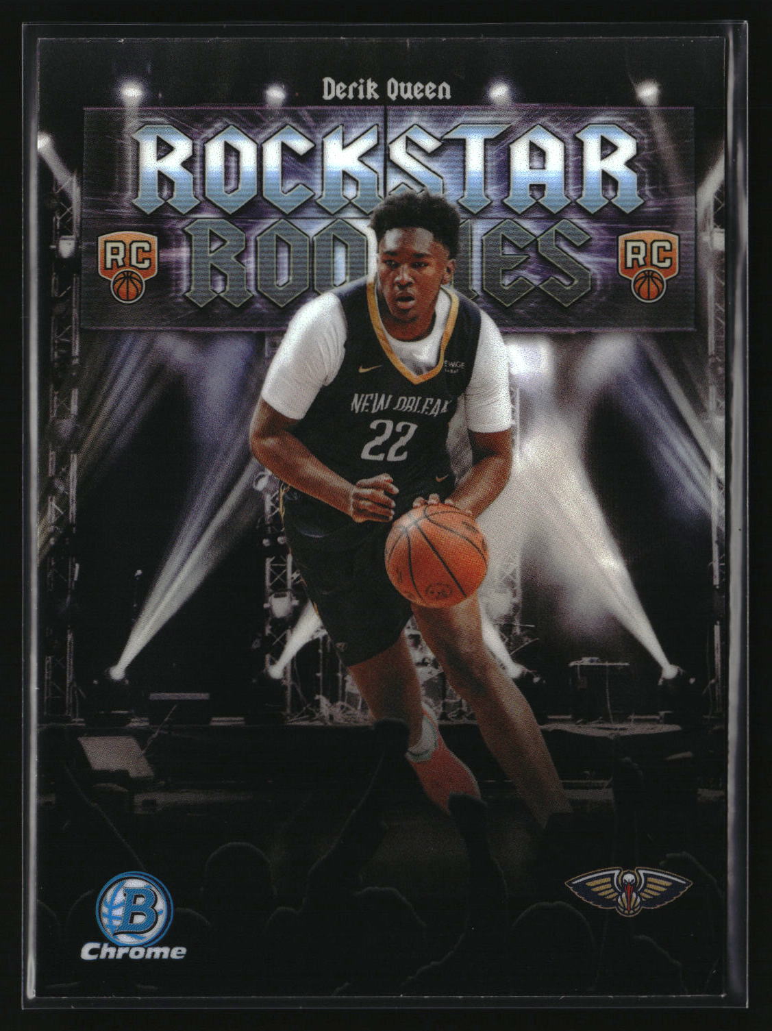 Derik Queen 2025-26 Bowman Rockstar Rookies #RR-13