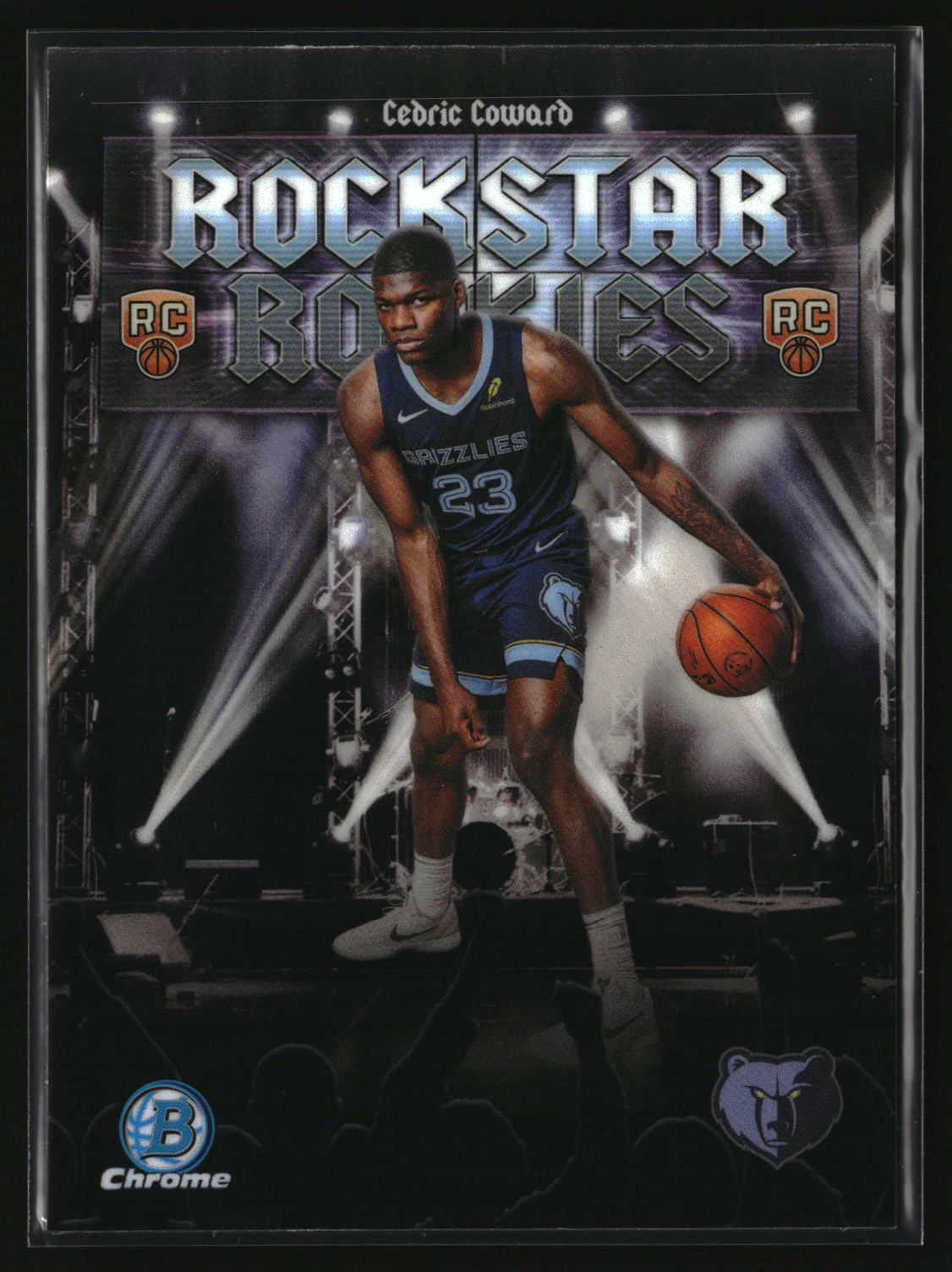 Cedric Coward 2025-26 Bowman Rockstar Rookies #RR-11