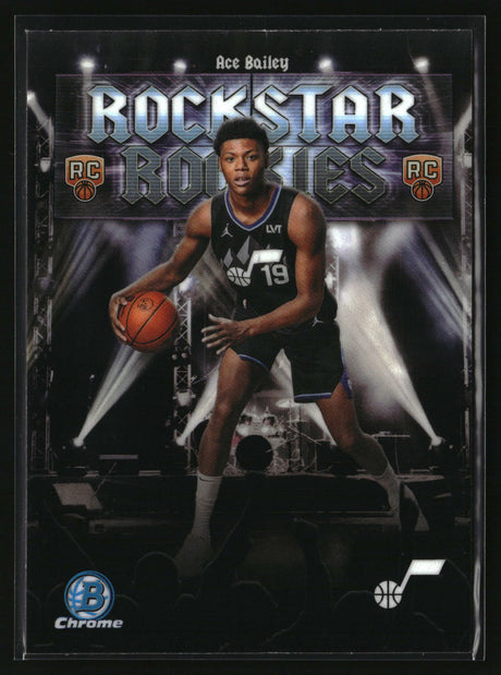 Ace Bailey 2025-26 Bowman Rockstar Rookies #RR-5