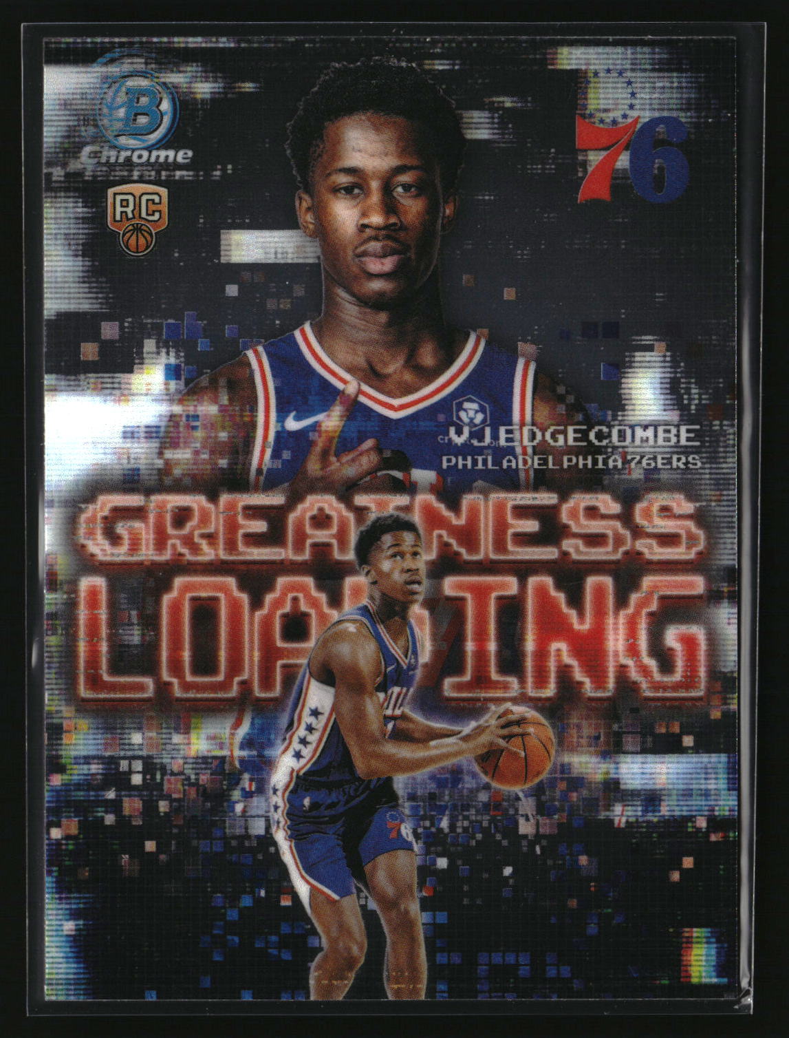 VJ Edgecombe 2025-26 Bowman Greatness Loading #GL-3