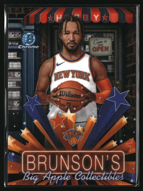 Jalen Brunson 2025-26 Bowman Hobby Stars #HS-11