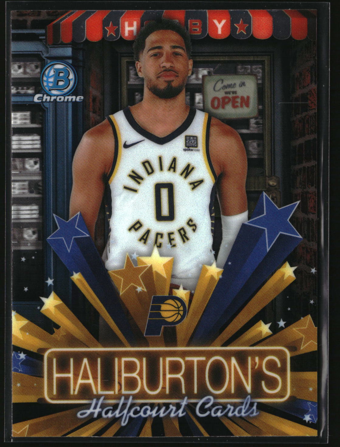 Tyrese Haliburton 2025-26 Bowman Hobby Stars #HS-6