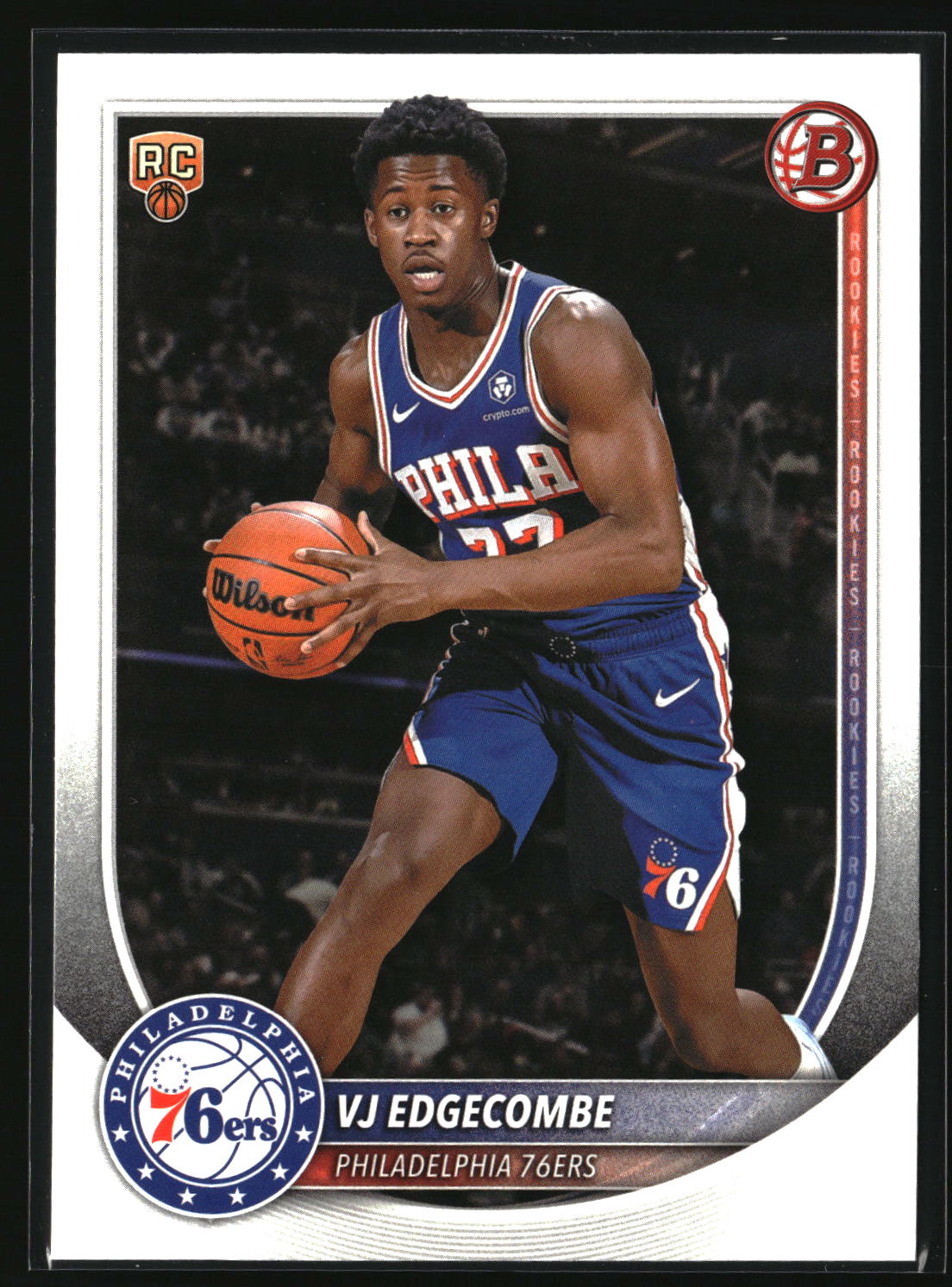 VJ Edgecombe 2025-26 Bowman #3
