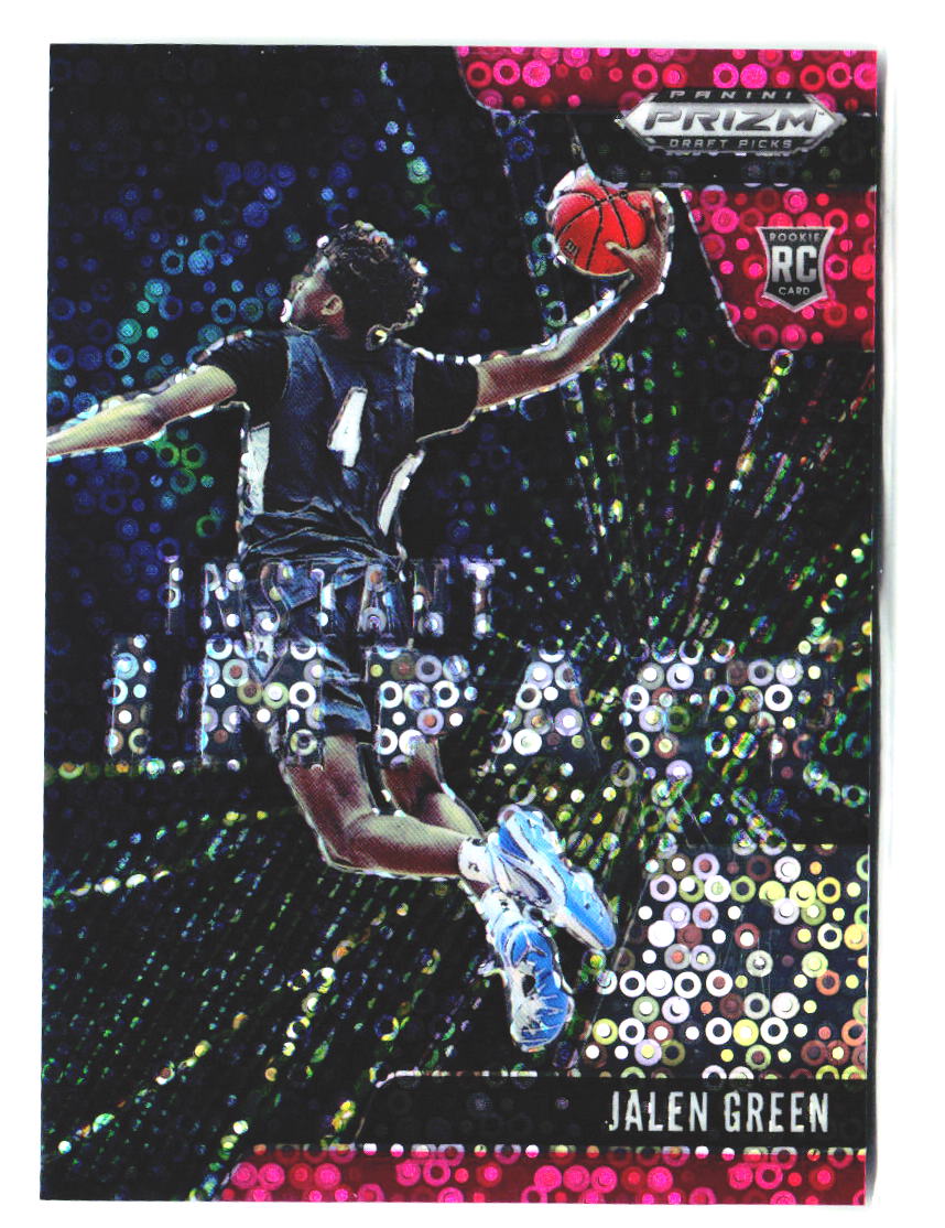 Jalen Green 2021 Prizm Draft Picks Pink Disco /20 #16