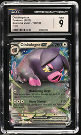Oinkologne ex SV01: Scarlet & Violet Base Set #158/198 CGC 9