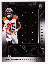 Tee Higgins 2020 Panini Black Sizeable Signatures Rookie Jersey #SS-THI #/50