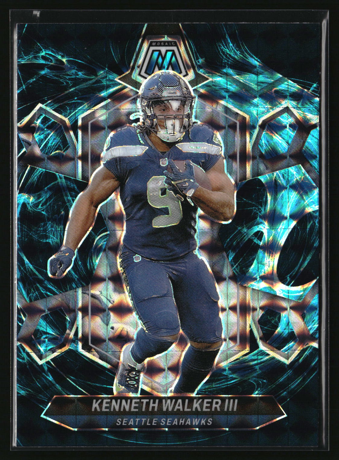 Kenneth Walker III 2024 Panini Mosaic Mosaic Genesis #198