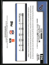 Cam Ward 2025 Topps Chrome Football Leather Refractor #314