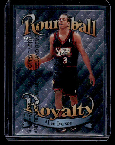 Allen Iverson 1998-99 Topps #R4 Roundball Royalty
