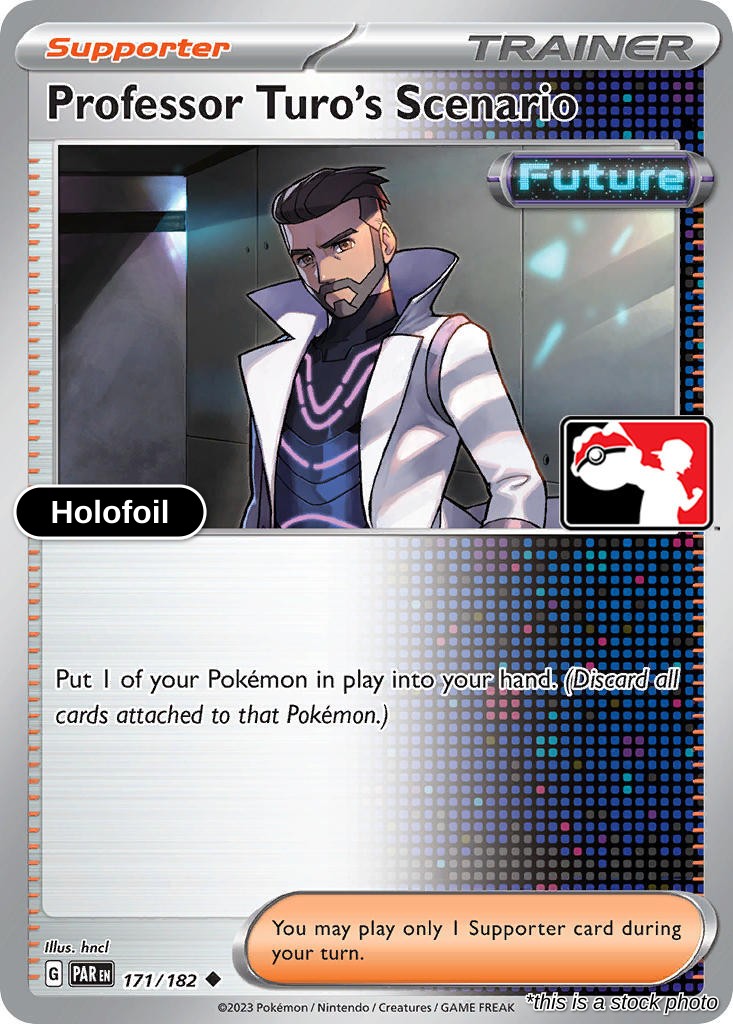 Professor Turo's Scenario - 171/182 - [Prize Pack Series Cards] - Holofoil