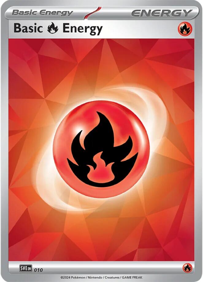 Basic Fire Energy (010) [SV07: Stellar Crown]