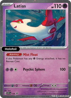 Latias - 139 (Cosmo Holo)