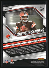 Shedeur Sanders 2025 Panini Prizm Silver #302