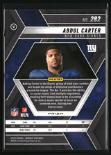 Abdul Carter 2025 Panini Mosaic Mosaic Green Spectris #282 #/13