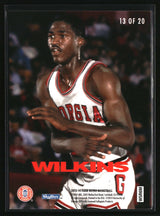 Dominique Wilkins 2013-14 Fleer Retro '94-95 SkyBox Emotion N-Tense #13