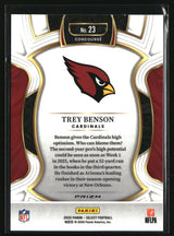 Trey Benson 2025 Panini Select Zebra Prizm #23
