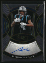Tetairoa McMillan 2025 Panini Select Rookie Signatures #RSI-TMN