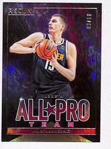 Nikola Jokic 2021-22 Panini Recon Panini All-Pro Team Gold #4 #/10