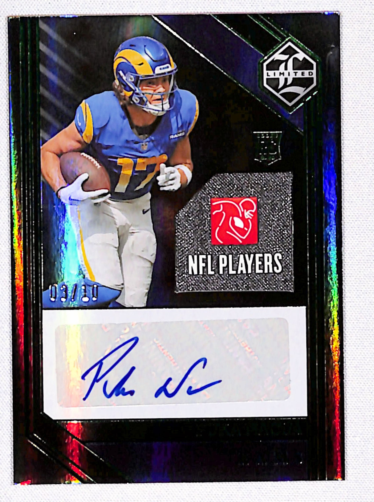 Puka Nacua 2023 Panini Limited Emerald Spotlight #128 #/10