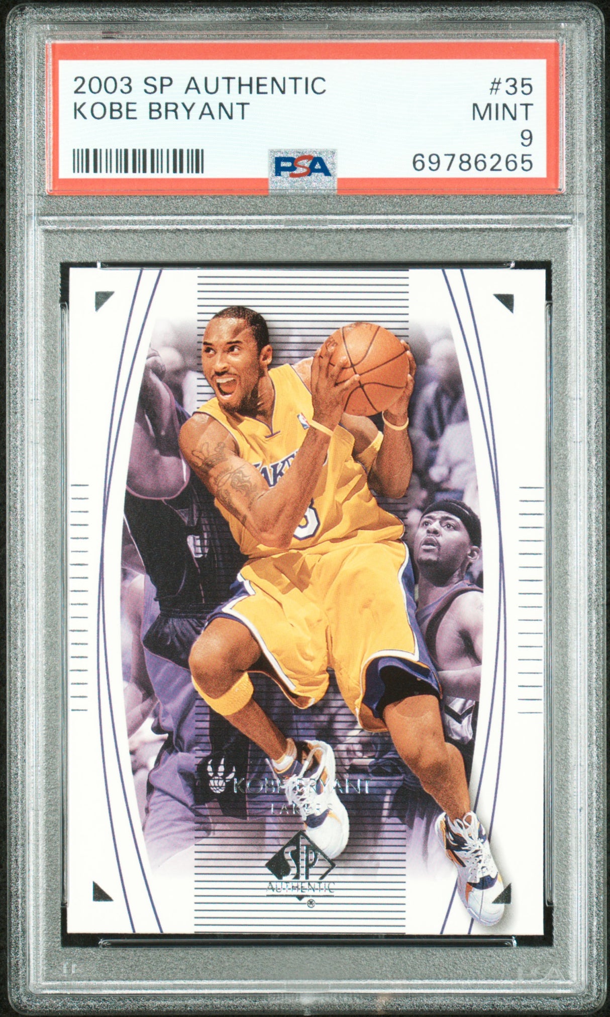 Kobe Bryant 2003-04 SP Authentic #35 PSA 9
