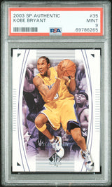 Kobe Bryant 2003-04 SP Authentic #35 PSA 9