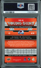 Nathan MacKinnon 2024-25 Upper Deck Young Guns Renewed #YGR-49 PSA 5