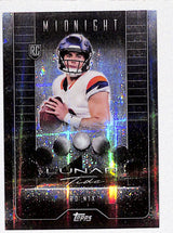 Bo Nix 2024 Topps Midnight Lunar Tide Moon Beam #LT-3