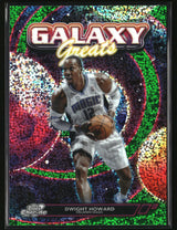 Dwight Howard 2025-26 Cosmic Galaxy Greats Green Space Dust Ref #GG-17 #/75
