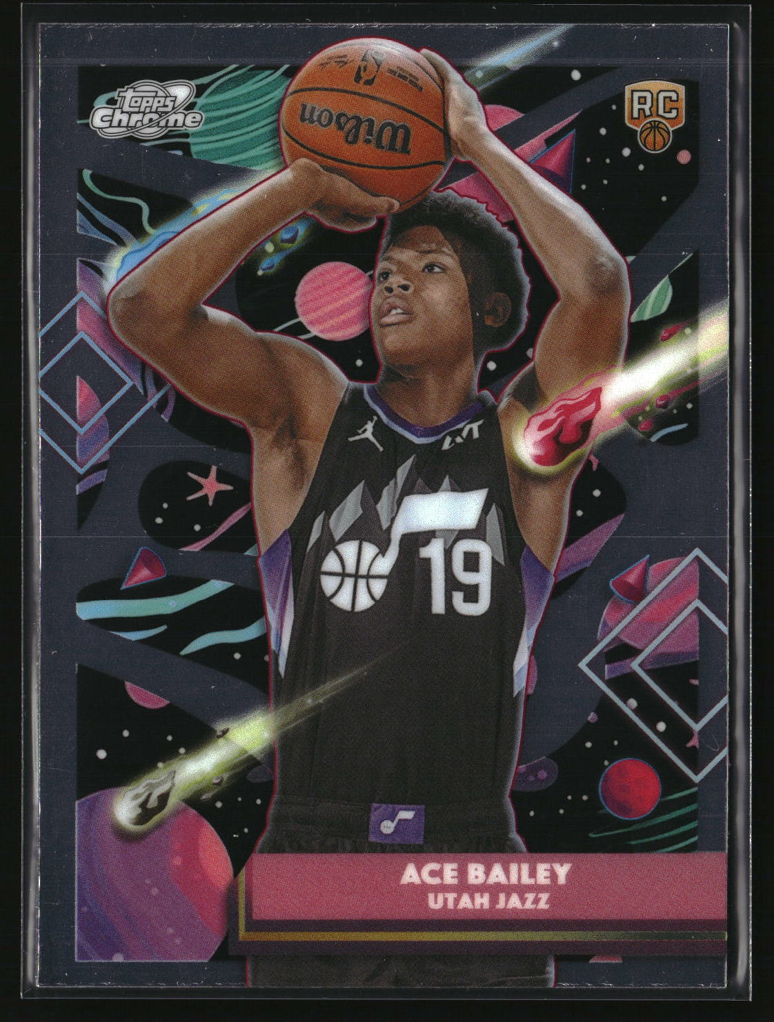 Ace Bailey 2025-26 Topps Chrome Cosmic #171