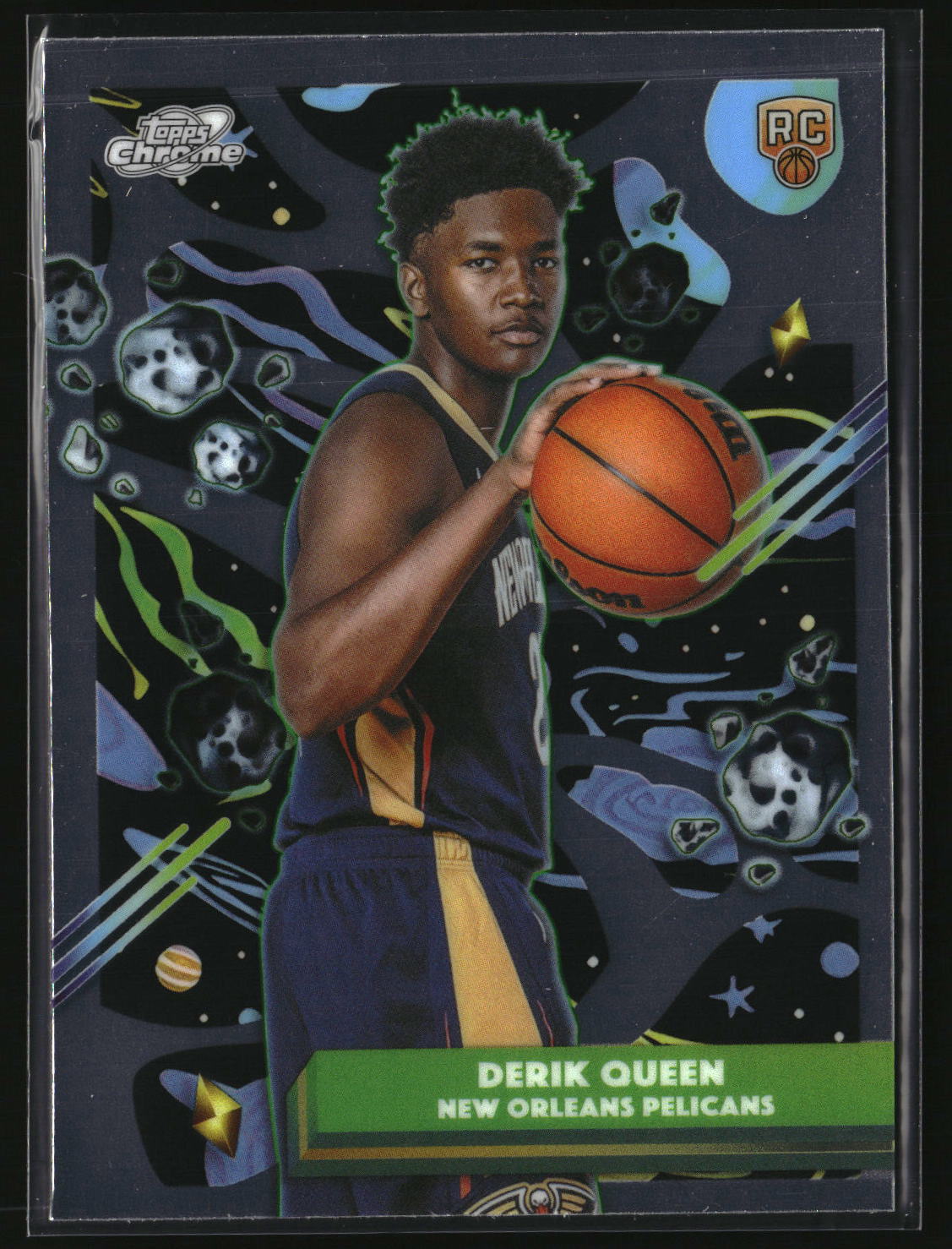 Derik Queen 2025-26 Topps Chrome Cosmic #92