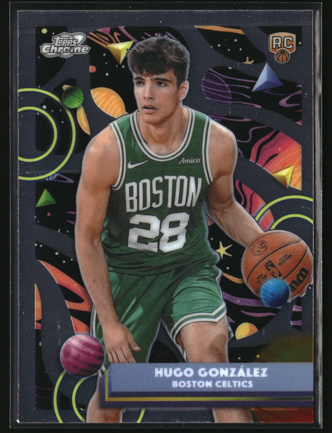Hugo González 2025-26 Topps Chrome Cosmic #172
