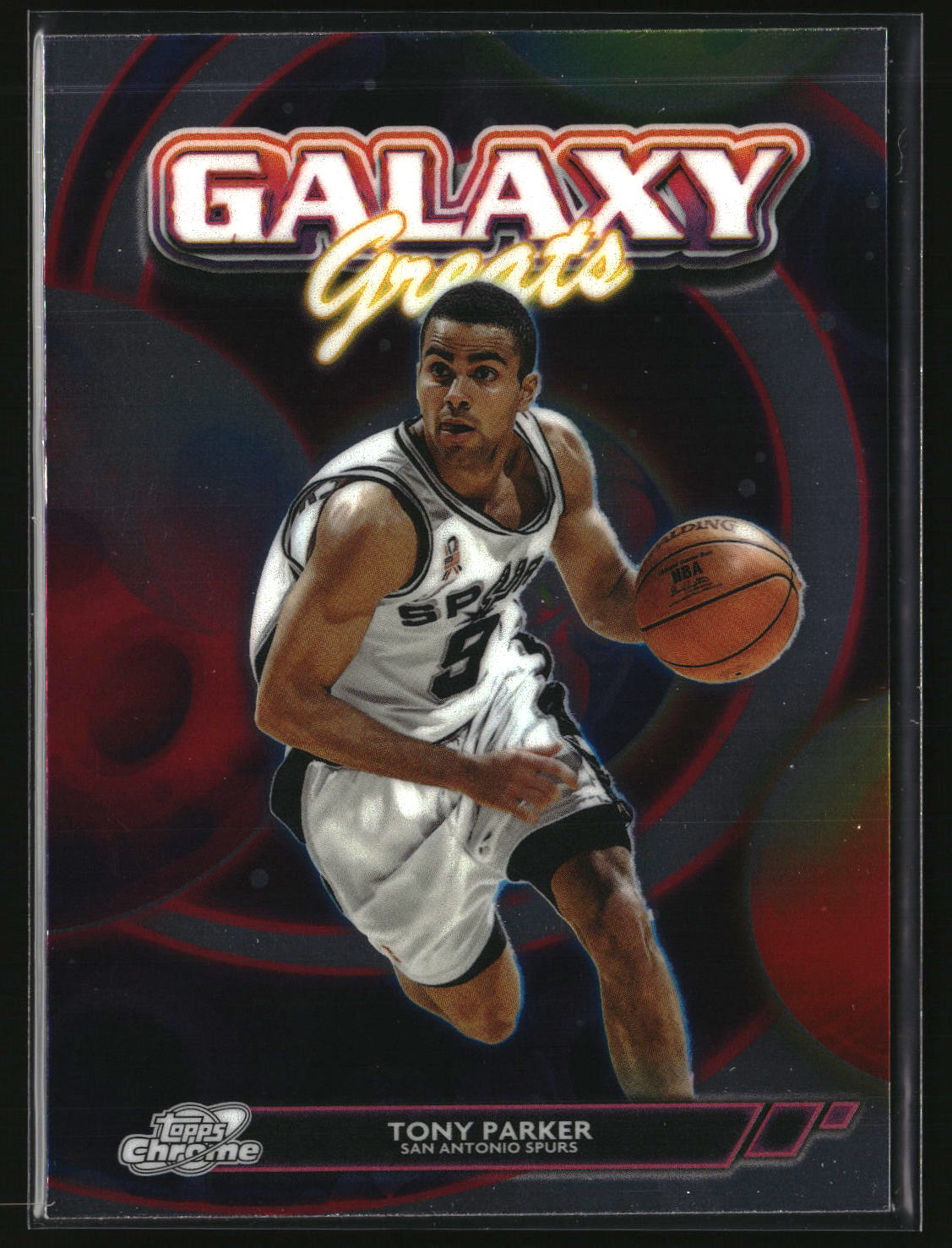Tony Parker 2025-26 Topps Chrome Cosmic Galaxy Greats #GG-32