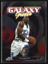 Karl Malone 2025-26 Topps Chrome Cosmic Galaxy Greats #GG-6