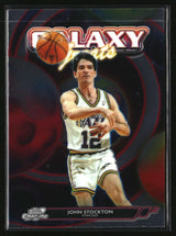 John Stockton 2025-26 Topps Chrome Cosmic Galaxy Greats #GG-21
