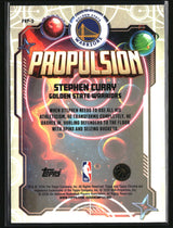 Stephen Curry 2025-26 Topps Chrome Cosmic Propulsion #PRP-3