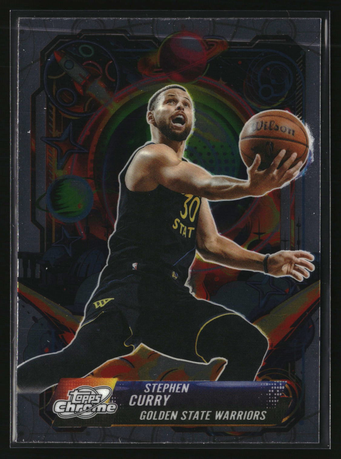Stephen Curry 2025-26 Topps Chrome Cosmic Propulsion #PRP-3