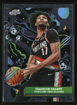 Shaedon Sharpe 2025-26 Topps Chrome Cosmic #168