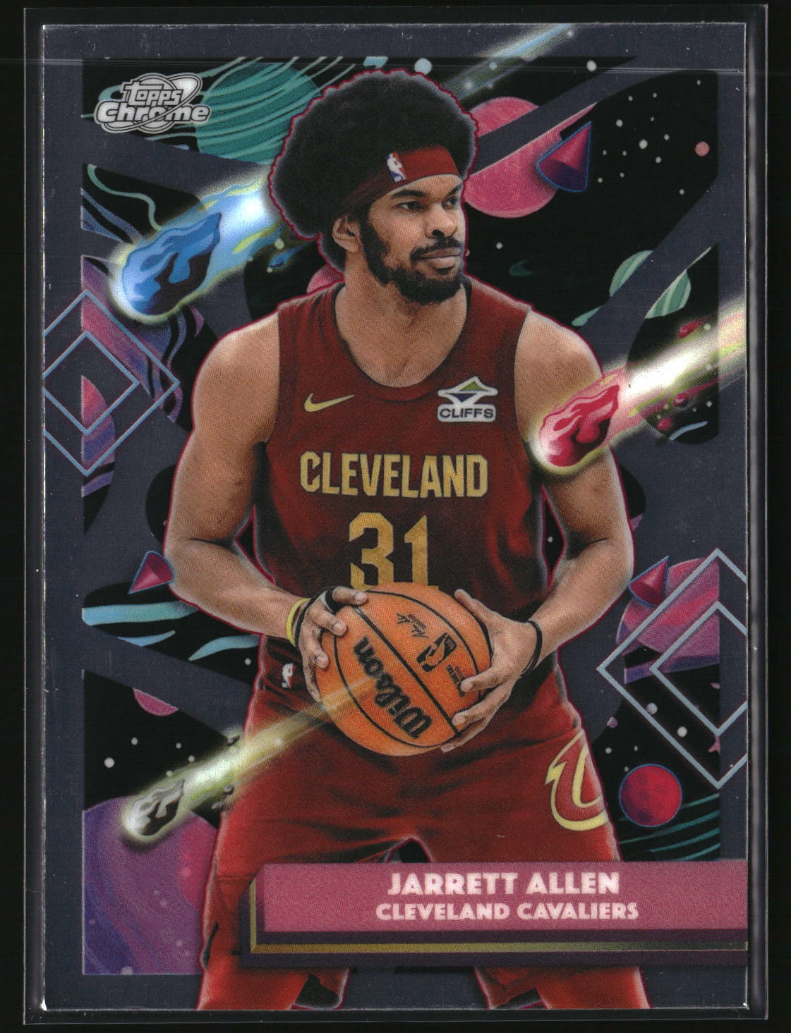 Jarrett Allen 2025-26 Topps Chrome Cosmic #176