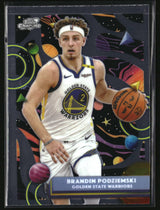 Brandin Podziemski 2025-26 Topps Chrome Cosmic #154