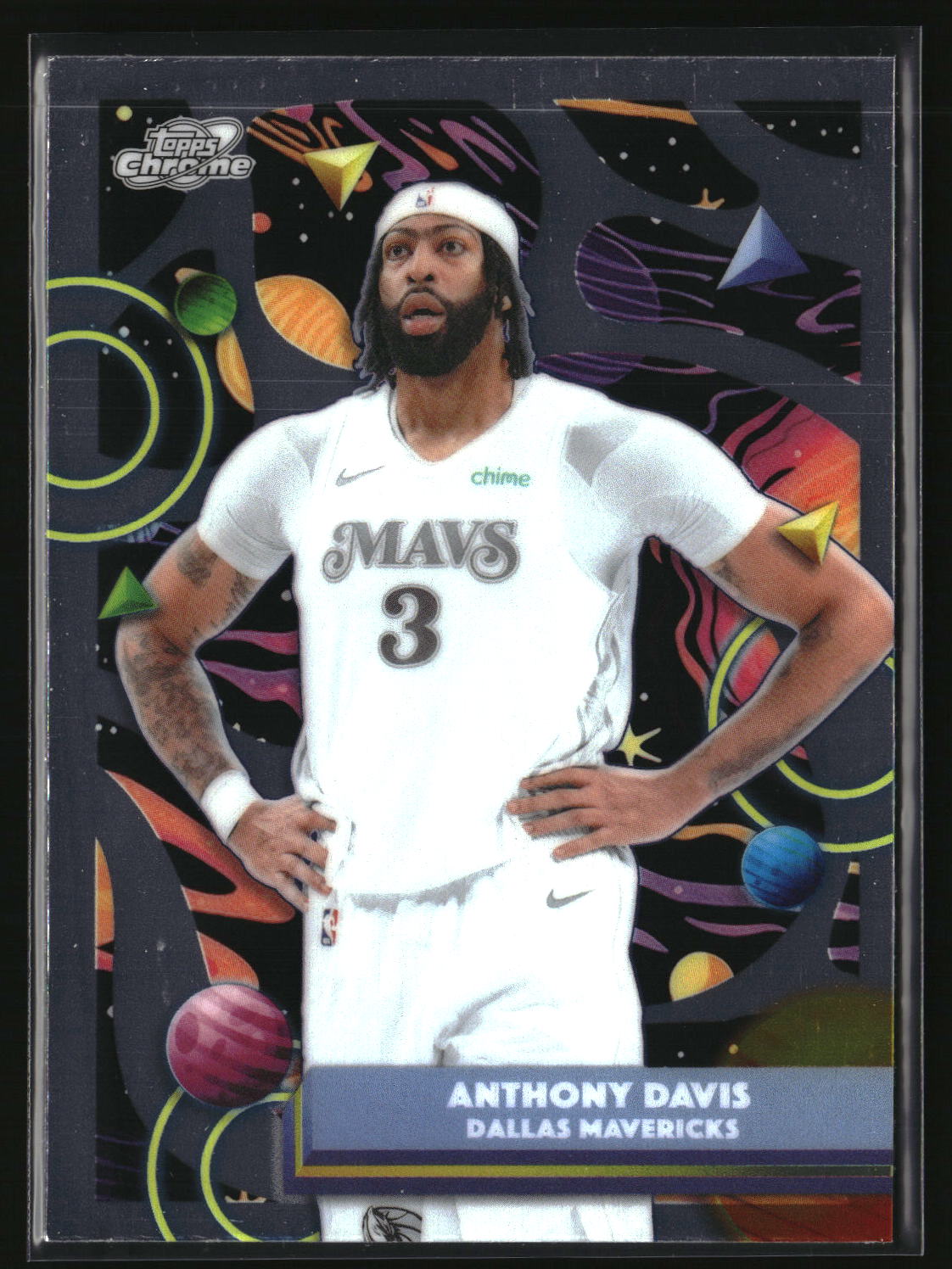 Anthony Davis 2025-26 Topps Chrome Cosmic #145
